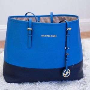 Blue Michael Kors Bag